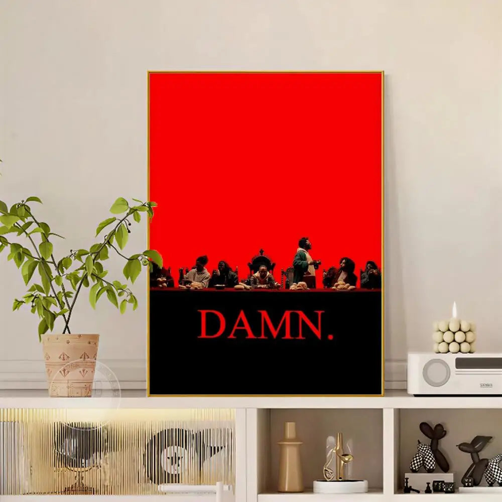 Kendrick Lamar Poster — Aesthetic Music Wall Art