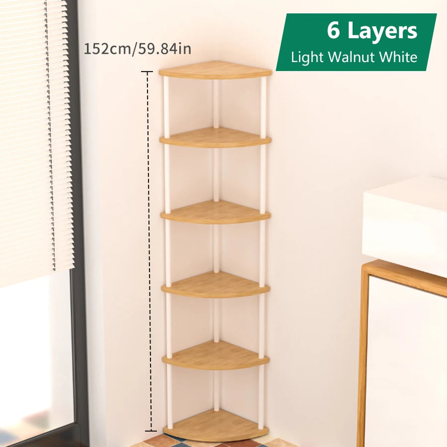 Wall Corner Shelf — Floating Storage Rack