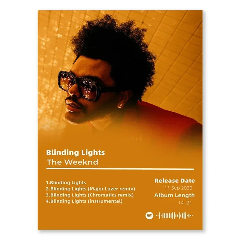 Hip Hop Music Poster — Aesthetic Canvas Wall Art