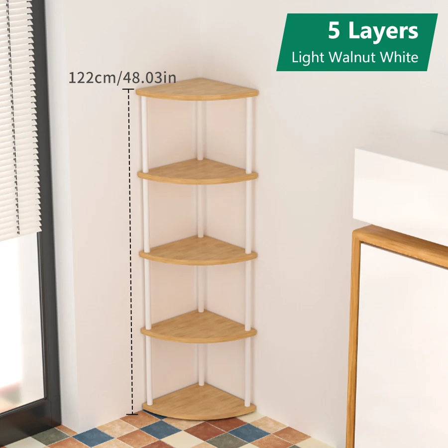 Wall Corner Shelf — Floating Storage Rack