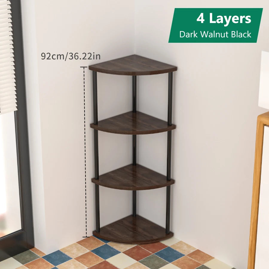 Wall Corner Shelf — Floating Storage Rack