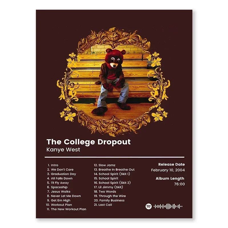 Hip Hop Music Poster — Aesthetic Canvas Wall Art