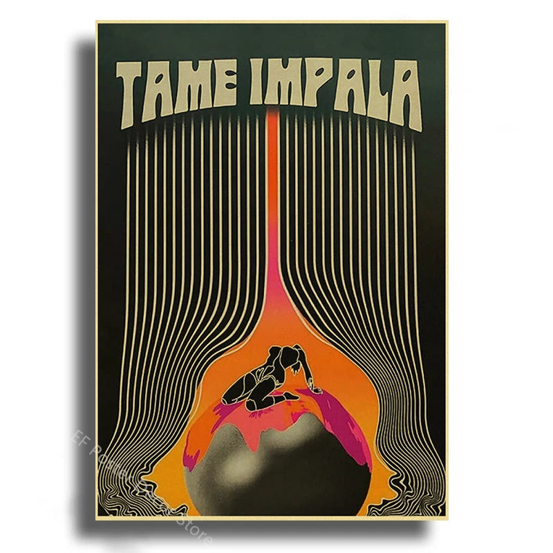 Indie Music Poster — Aesthetic Wall Art Print